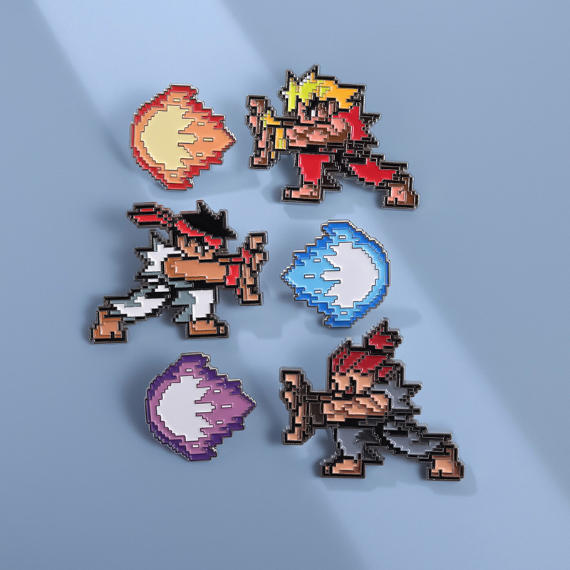 Street Fashion Game - Street Fighter เกม Pins การ์ตูน Fighter