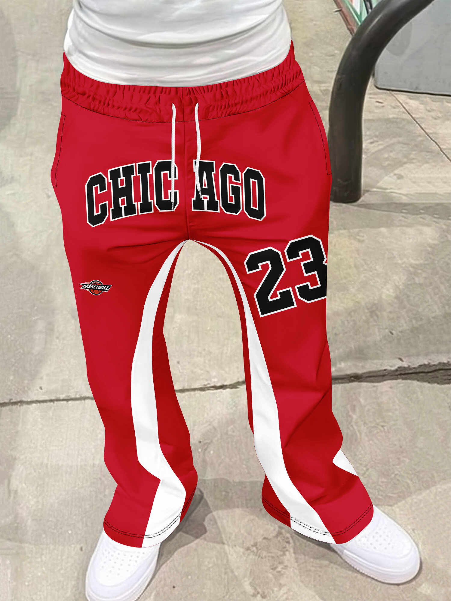 Street Fashion Types - Y2k Flared Pants Men Loose 3D