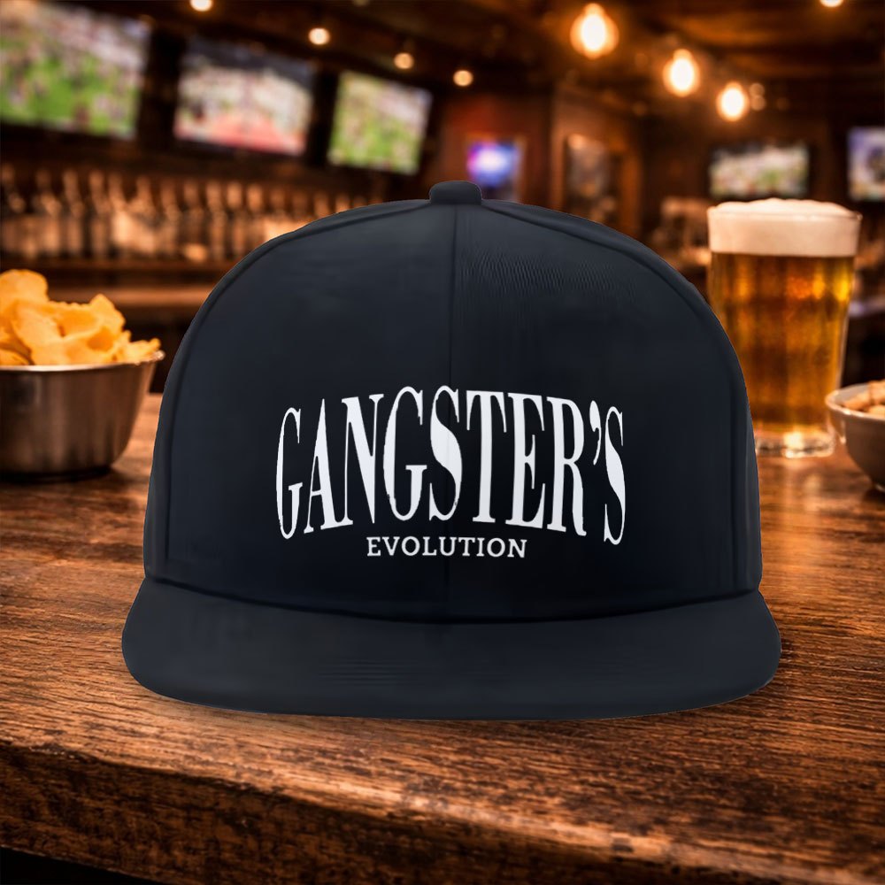 Street Fashion Evolution - 2026 Gangster'S Evolution หมวกเบสบอลทรงแบนฮิปฮอป - หมวกแฟชั่นแนวสตรีทสำหรับกีฬากลางแจ้ง