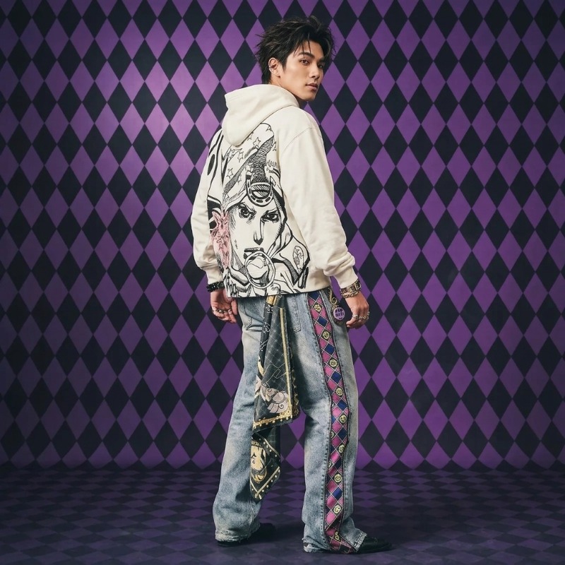 Street Fashion Magazine - ชุดเซ็ต 2 ชิ้น สไตล์ฮิปฮอป ฮาราจูกุ ลายกราฟิกอนิเมะ