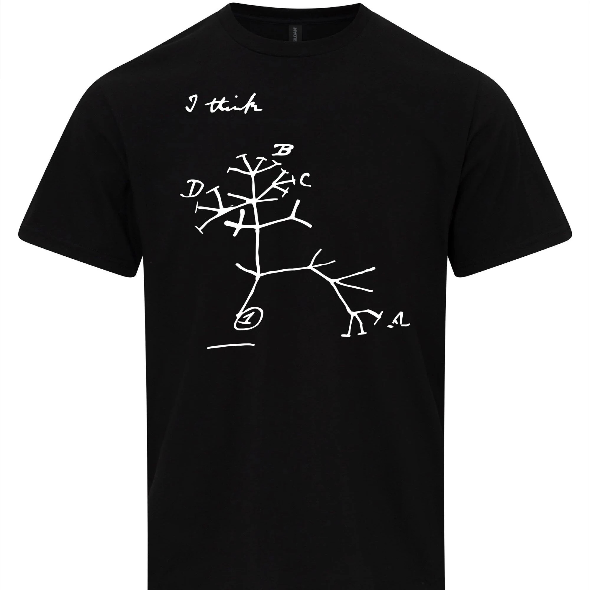 Street Fashion Evolution - เสื้อยืดลายต้นไม้แห่งชีวิตดาร์วินที่ฉันเชื่อว่าเป็นการแสดงถึงวิวัฒนาการ เสื้อยืดลายกราฟิกชาร์ลส์ ดาร์วิน สไตล์เรโทรสตรีทสำหรับผู้หญิง