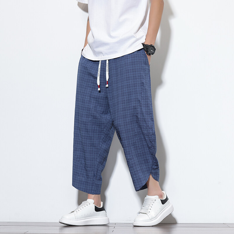 ฤดูร้อนผู้ชายผ้าฝ้ายลินิน Hare - Street Fashion Types บทวิจารณ์และราคา