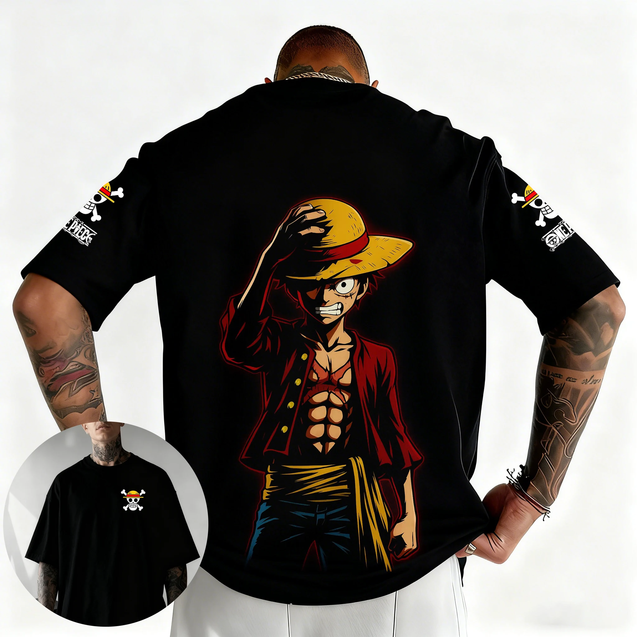 เสื้อยืดโอเวอร์ไซส์ลายอนิเมะวั - Street Fashion Magazine บทวิจารณ์และราคา
