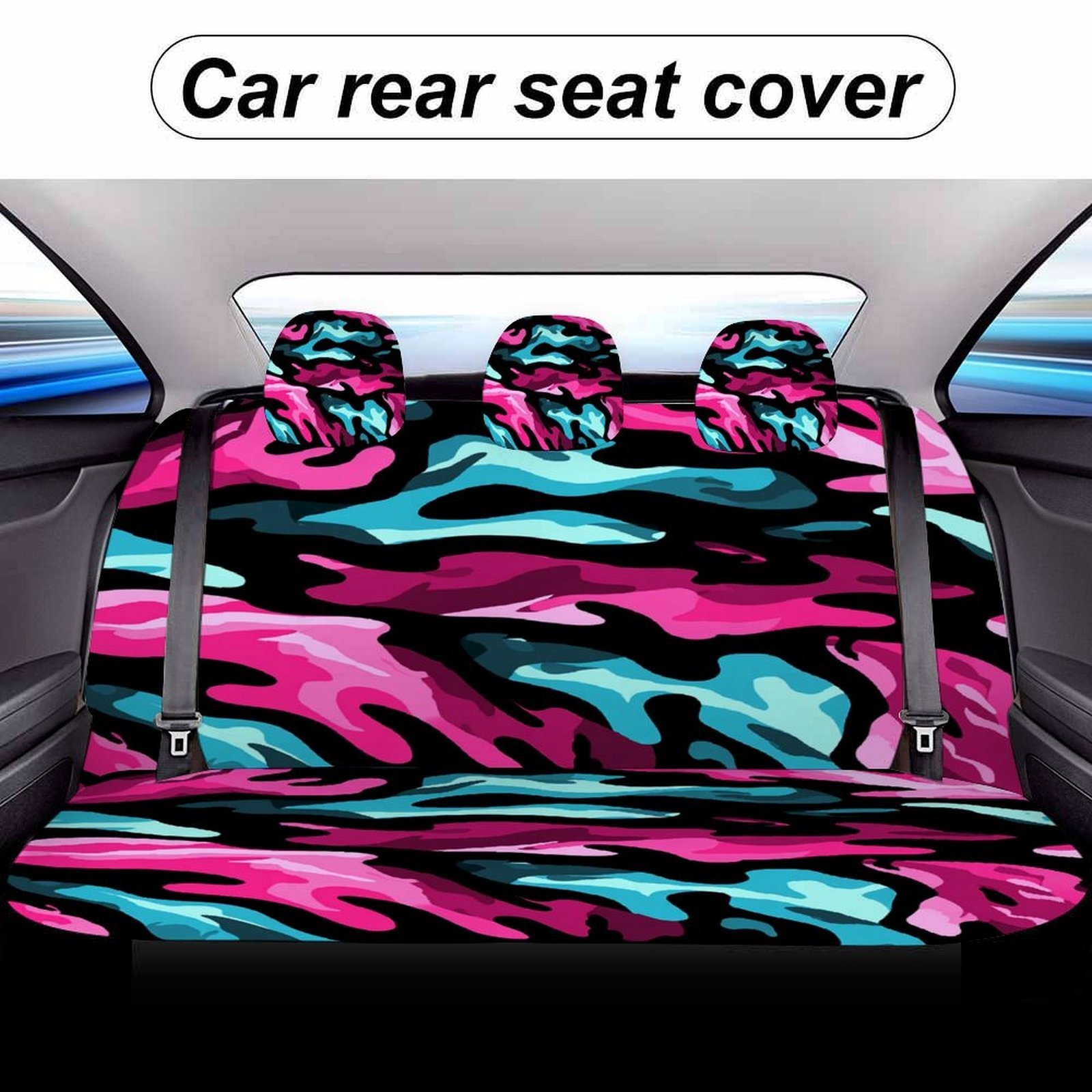 ชุดคลุมเบาะรถยนต์ลายพรางสีสันส - Camo Pattern Set บทวิจารณ์และราคา