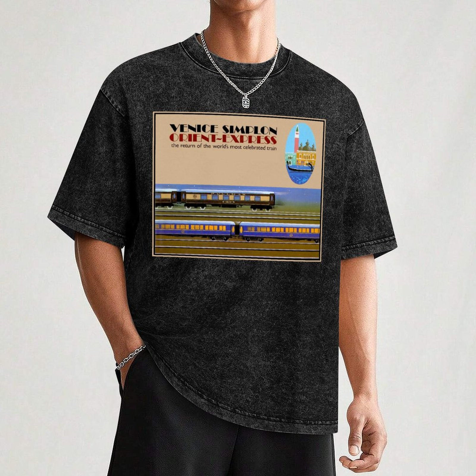 VENICE SIMPLON : เสื้อยืดพิมพ์ - Street Fashion Venice บทวิจารณ์และราคา