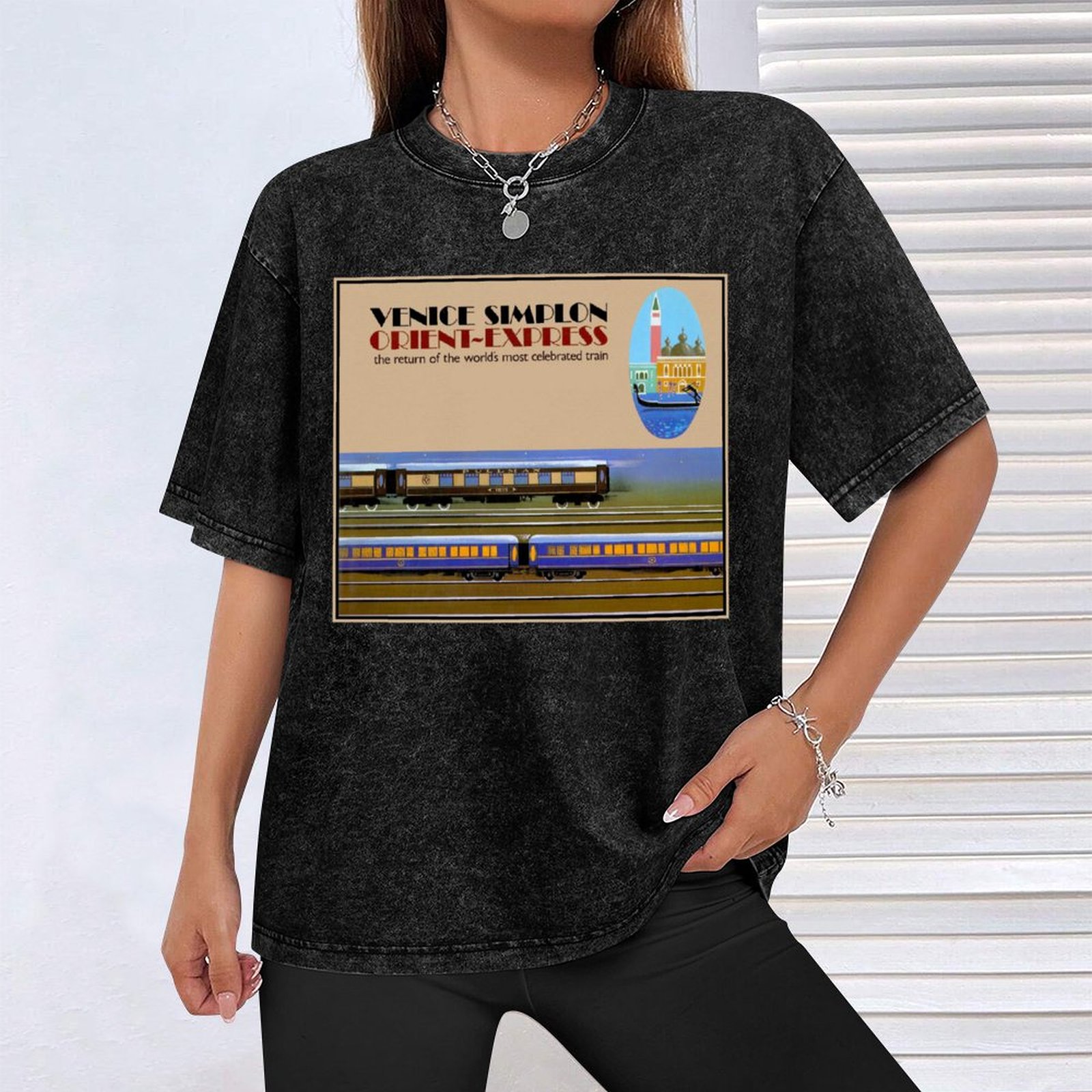 VENICE SIMPLON : เสื้อยืดพิมพ์ - Street Fashion Venice บทวิจารณ์และราคา