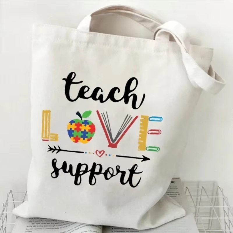 กระเป๋าสะพายไหล่ผ้าแคนวาสสำหรั - Tote Bag Canvas Print บทวิจารณ์และราคา