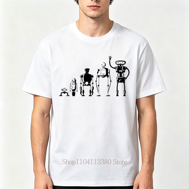 โรโบท อีโวลูชั่นเสื้อยืดพิมพ์ล - Street Fashion Evolution บทวิจารณ์และราคา