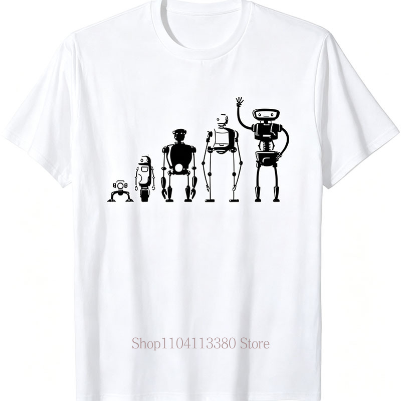 โรโบท อีโวลูชั่นเสื้อยืดพิมพ์ล - Street Fashion Evolution บทวิจารณ์และราคา