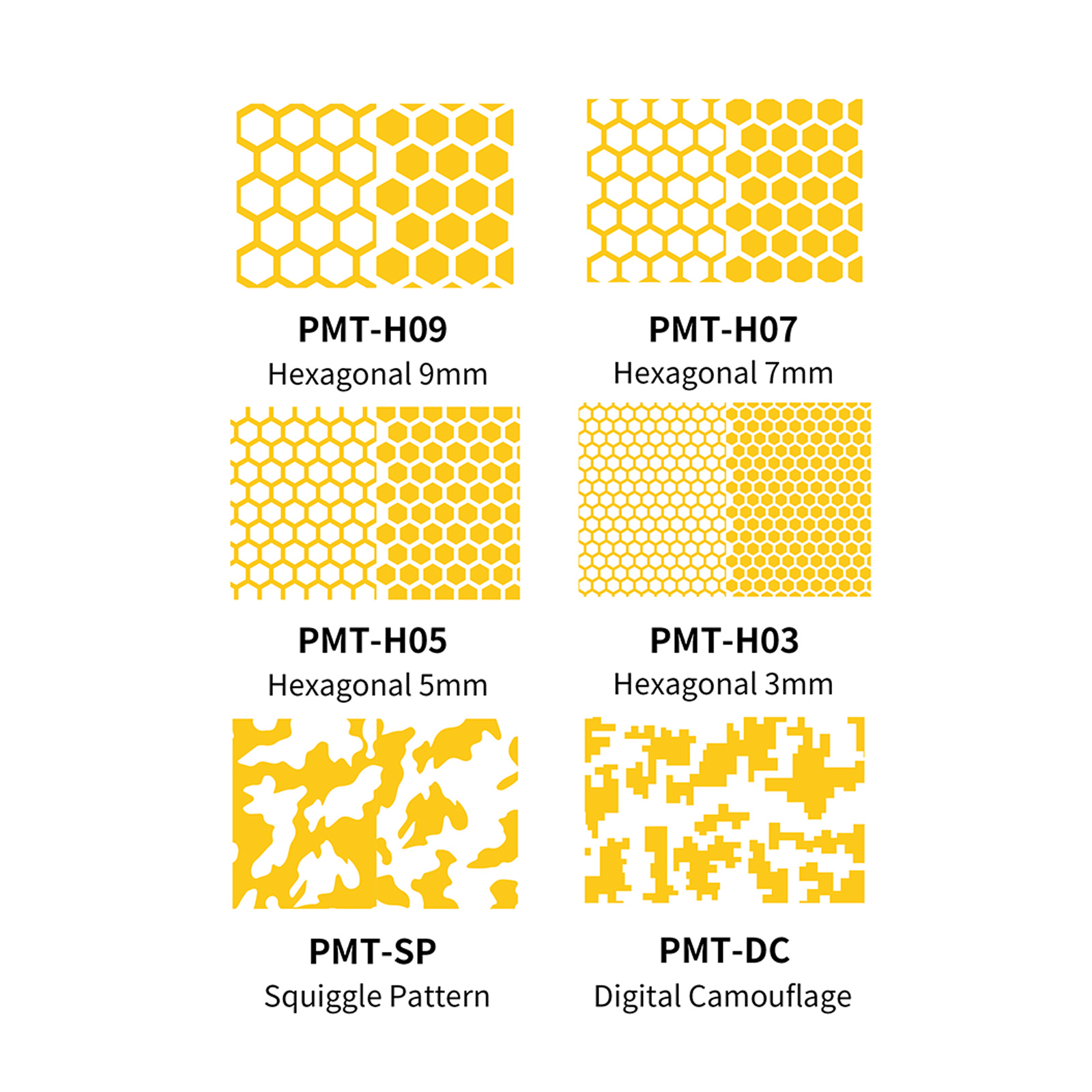 DSPIAE Precut Masking เทป PMT- - Camo Pattern Set บทวิจารณ์และราคา