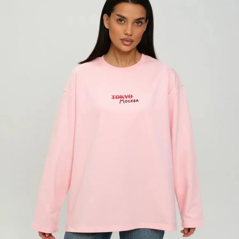 เสื้อยืดแขนยาวพิมพ์ลายทิวทัศน์ - Street Fashion Moscow บทวิจารณ์และราคา
