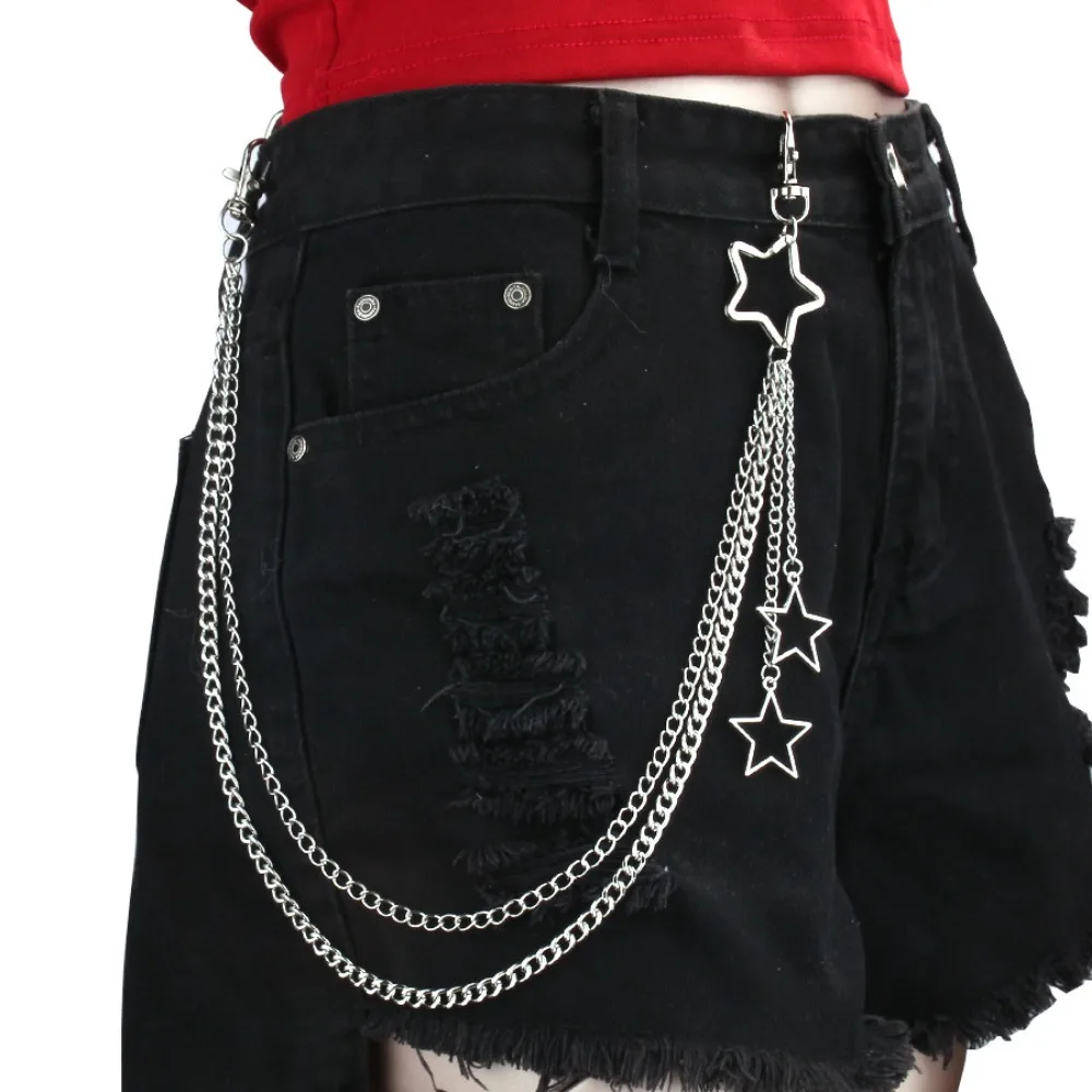 Charm เงินสีสแตนเลส Hollow Sta - Street Fashion Jewelry บทวิจารณ์และราคา