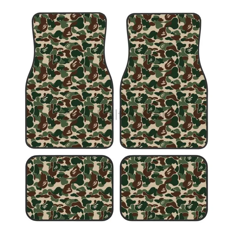 ชุดพรมปูพื้นรถยนต์ลายพรางสีเขี - Camo Pattern Set บทวิจารณ์และราคา