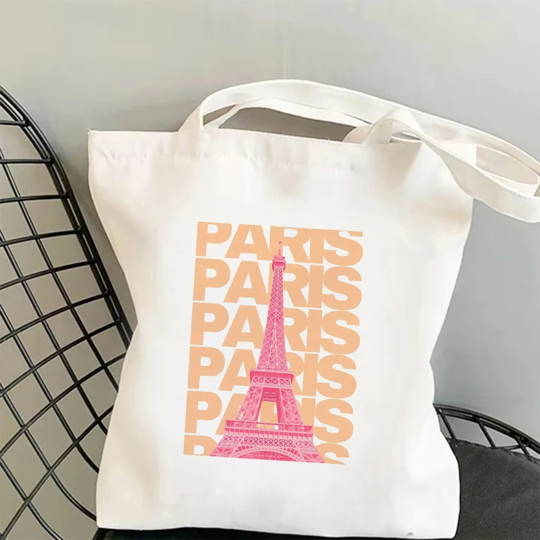 กระเป๋าผ้าลายกราฟิกชิคาโก ลอนด - Tote Bag Canvas Print บทวิจารณ์และราคา
