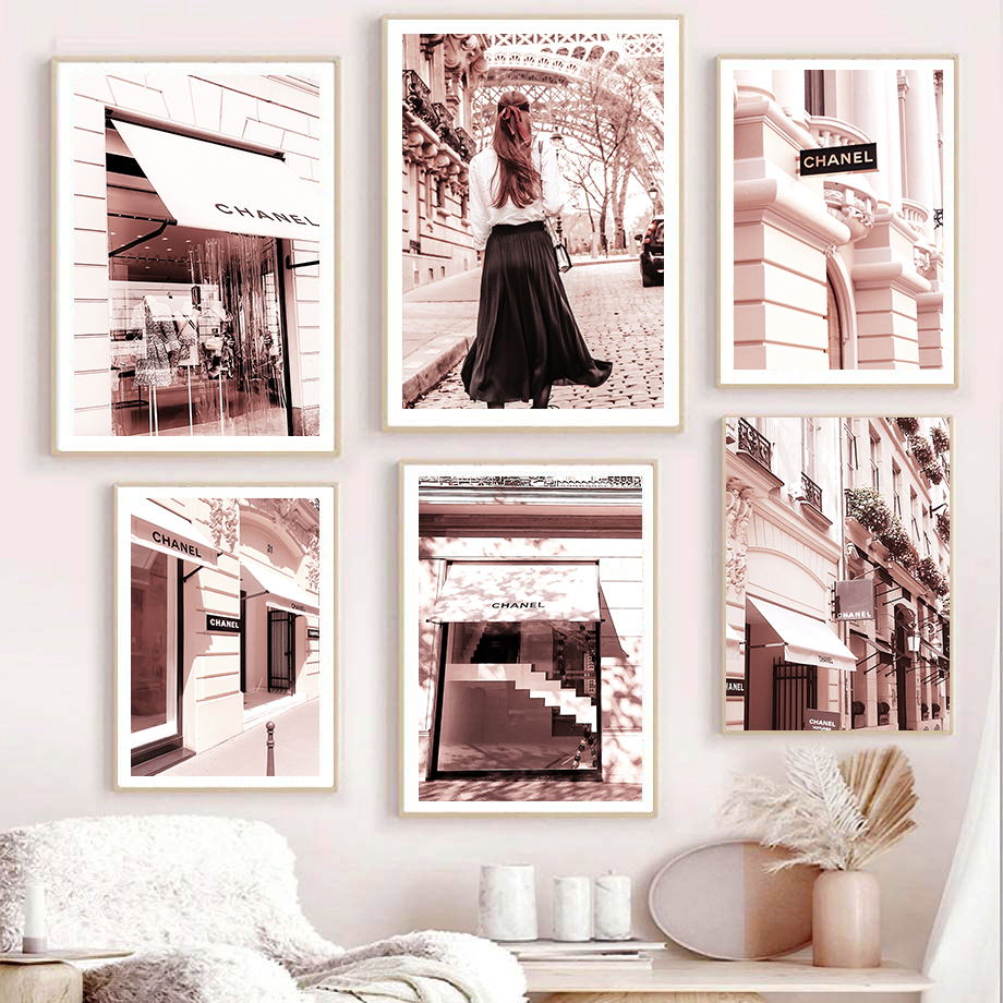 ภาพพิมพ์บนผ้าใบลายห้างสรรพสินค - Street Fashion In Paris บทวิจารณ์และราคา