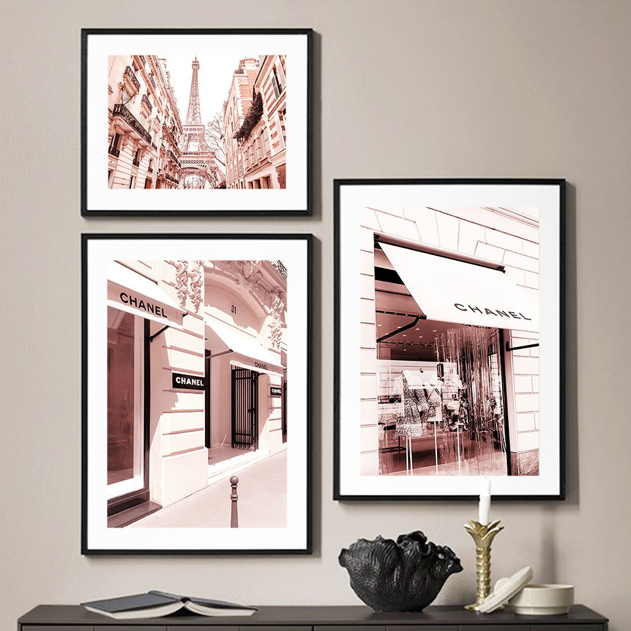 ภาพพิมพ์บนผ้าใบลายห้างสรรพสินค - Street Fashion In Paris บทวิจารณ์และราคา