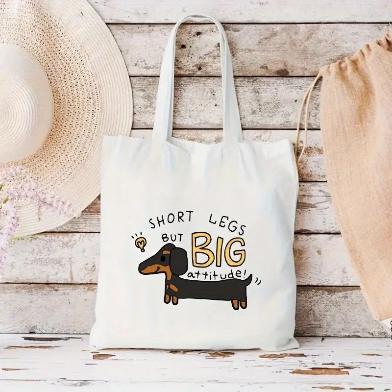 กระเป๋าสะพายข้างลายดัชชุนด์น่า - Tote Bag Canvas Print บทวิจารณ์และราคา