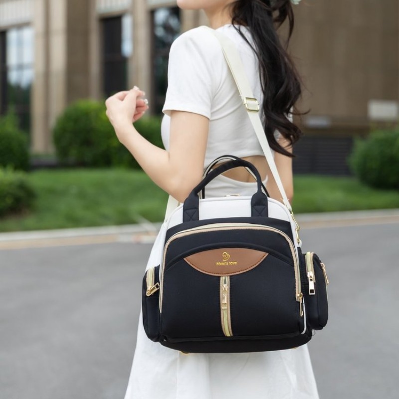 กระเป๋าใส่ผ้าอ้อมสีพื้นเรียบหร - Street Fashion In Paris บทวิจารณ์และราคา