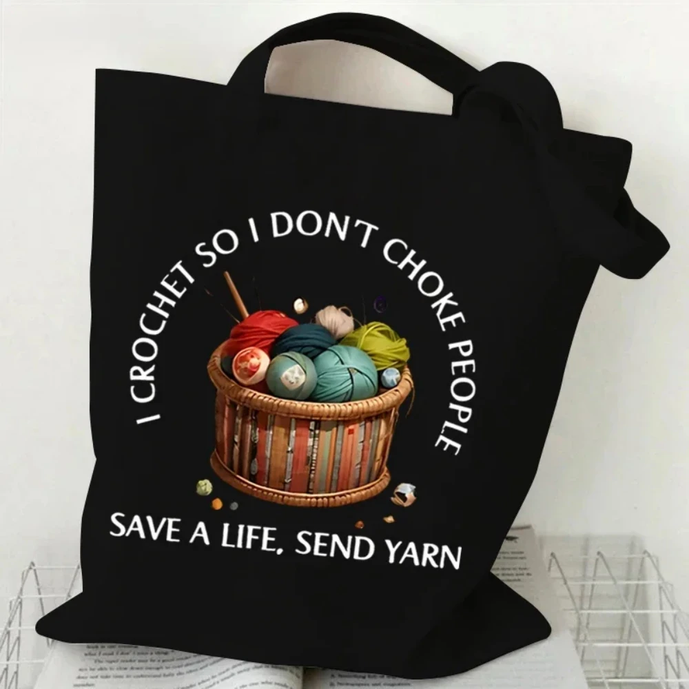 กระเป๋าถือไหมพรมทรงกลมคลาสสิกส - Tote Bag Canvas Print บทวิจารณ์และราคา