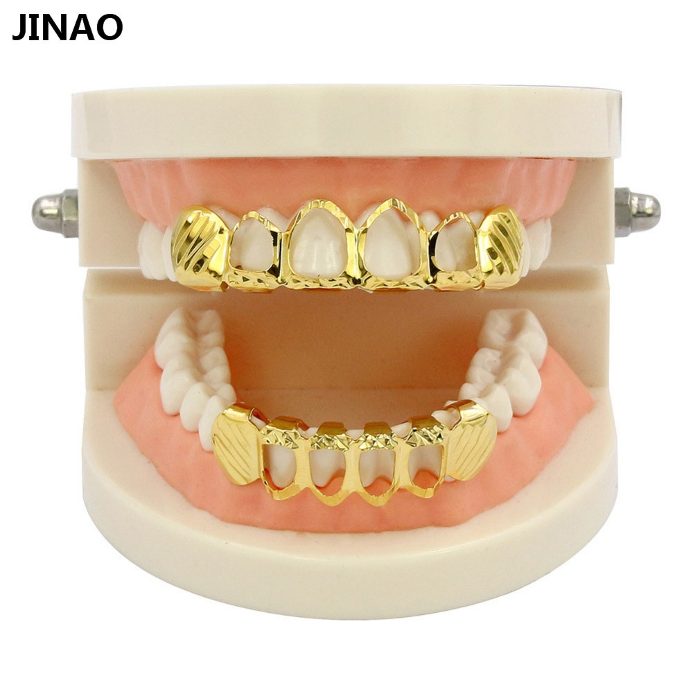 จิงโจ้ใหม่Fit D-ตัดGrillzชุดสี - Street Fashion Jewelry บทวิจารณ์และราคา
