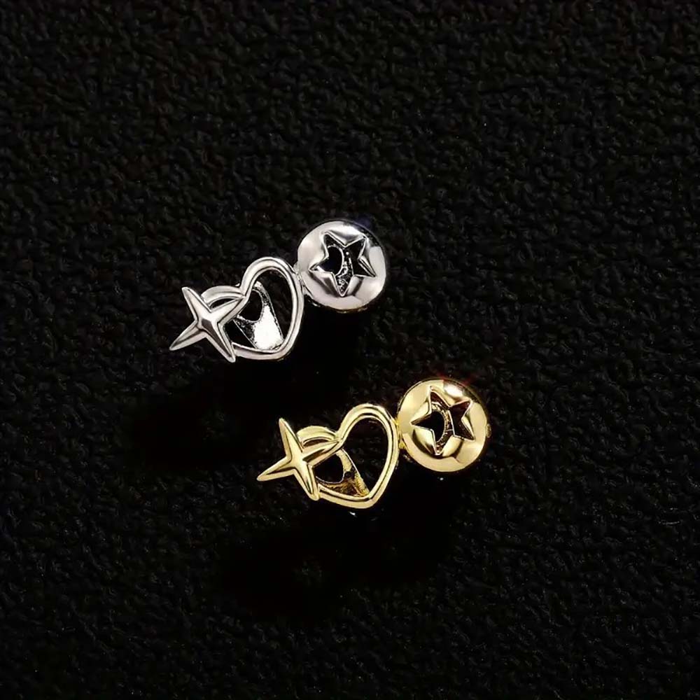 เหล็กกิ๊บฟันรูปดาวสไตล์ฮิปฮอปค - Street Fashion Jewelry บทวิจารณ์และราคา