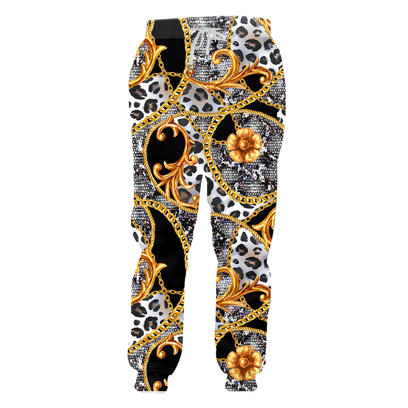 3D Golden ZEBRA กางเกง Harajuk - Street Fashion Types บทวิจารณ์และราคา