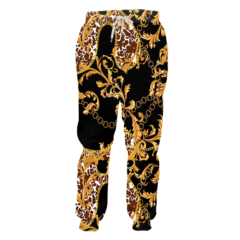 3D Golden ZEBRA กางเกง Harajuk - Street Fashion Types บทวิจารณ์และราคา