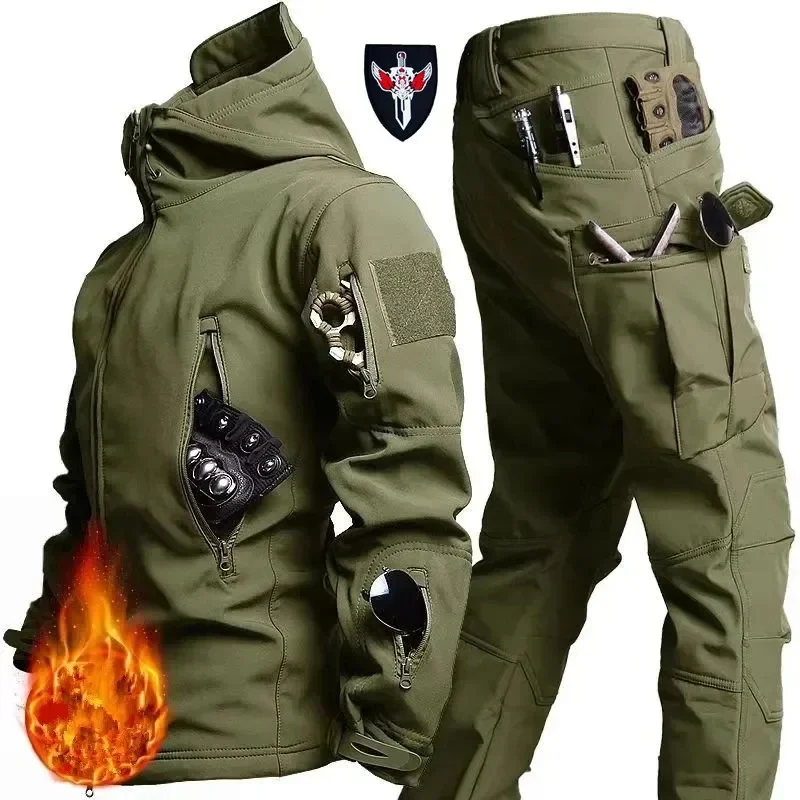 5XL 6XL กลางแจ้งผิวความอบอุ่นช - Camo Pattern Set บทวิจารณ์และราคา