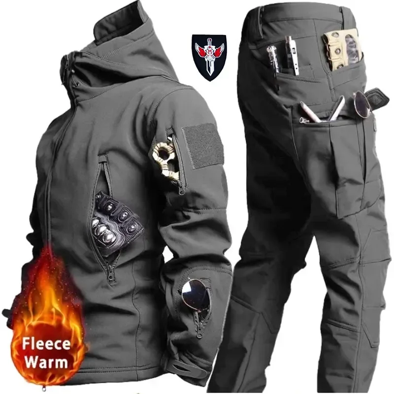 5XL 6XL กลางแจ้งผิวความอบอุ่นช - Camo Pattern Set บทวิจารณ์และราคา