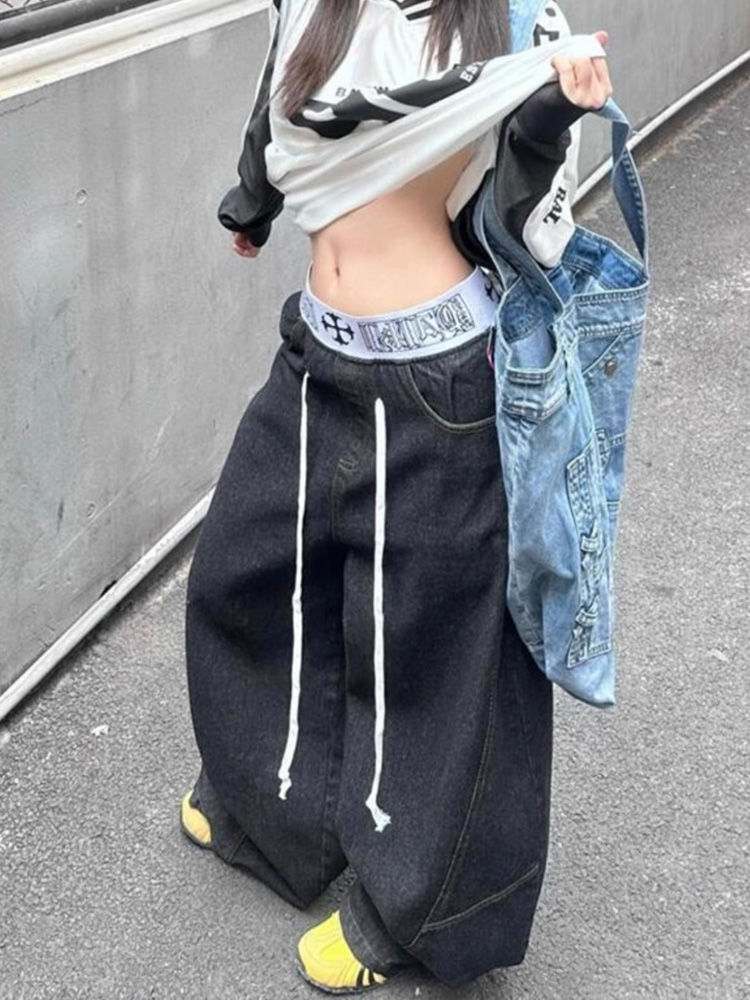 อเมริกันRetro Splicedเอวกางเกง - Street Fashion Types บทวิจารณ์และราคา