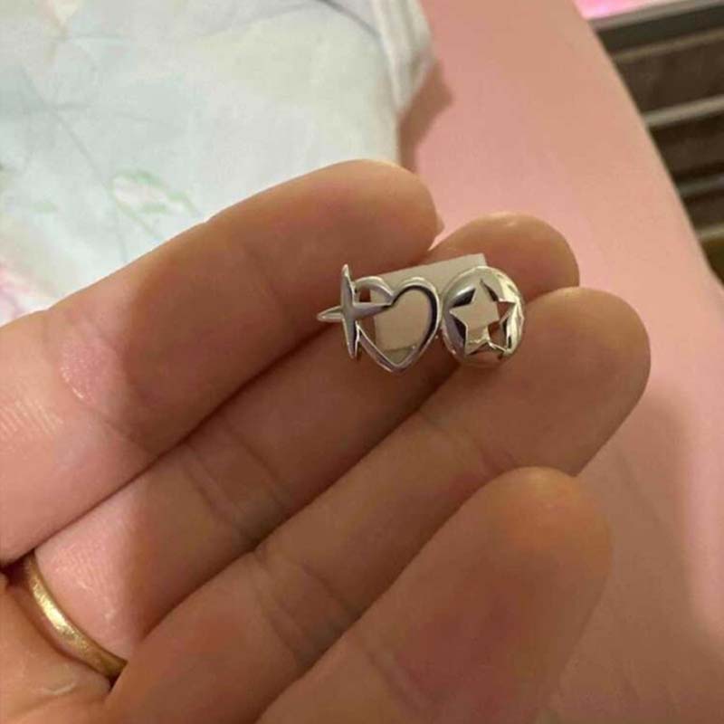 ฝาครอบฟันรูปหัวใจแบบพังก์ฮิปฮอ - Street Fashion Jewelry บทวิจารณ์และราคา