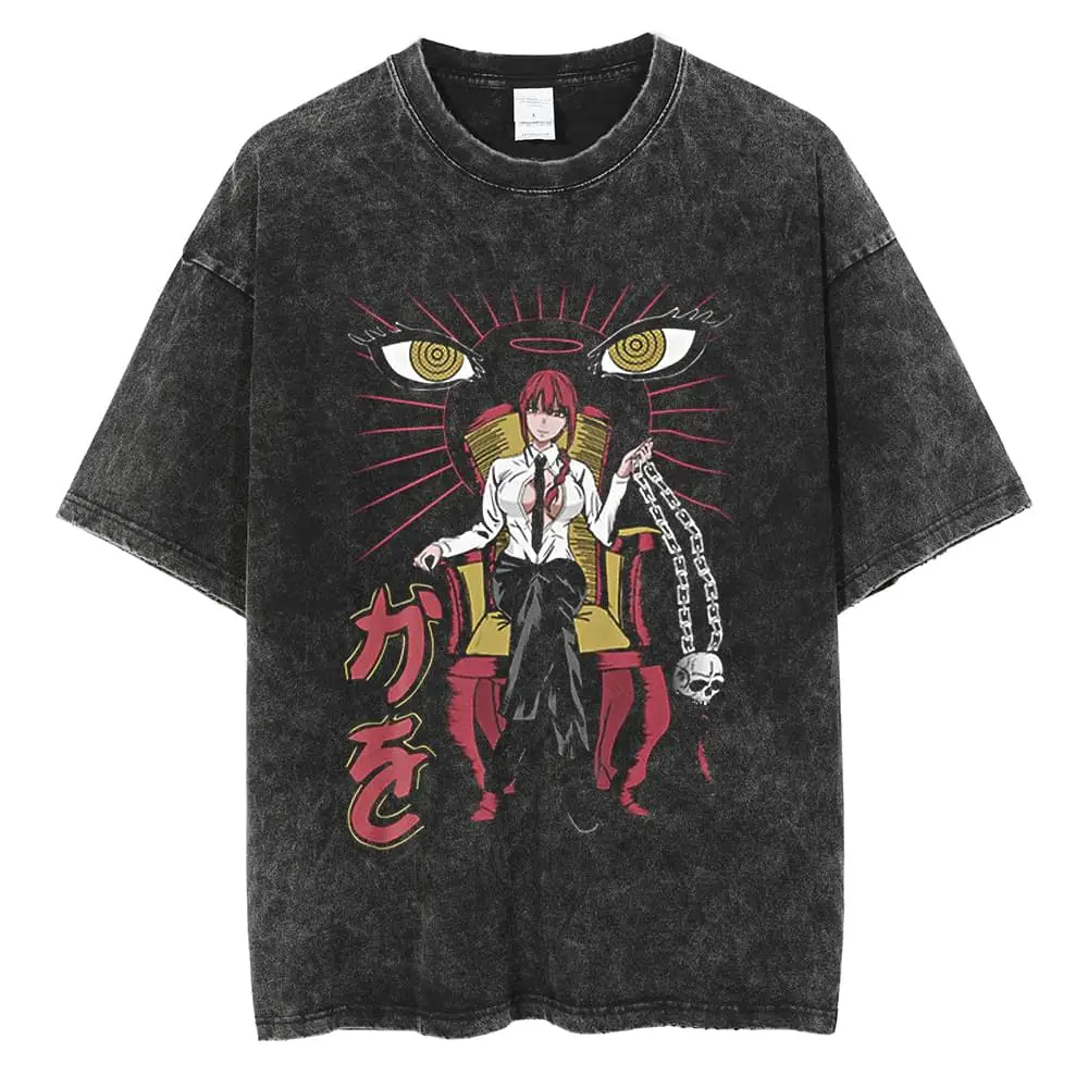 เสื้อยืดลายกราฟิก Chainsaw Man - Street Fashion Magazine บทวิจารณ์และราคา