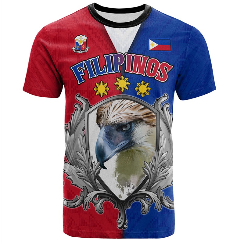 เสื้อยืดผู้ชายลายธงชาติฟิลิปปิ - Street Fashion Philippines บทวิจารณ์และราคา