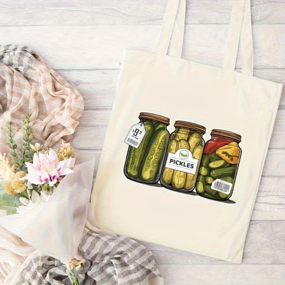 กระเป๋าผ้าแคนวาสขนาดใหญ่ 1 ใบ  - Tote Bag Canvas Print บทวิจารณ์และราคา