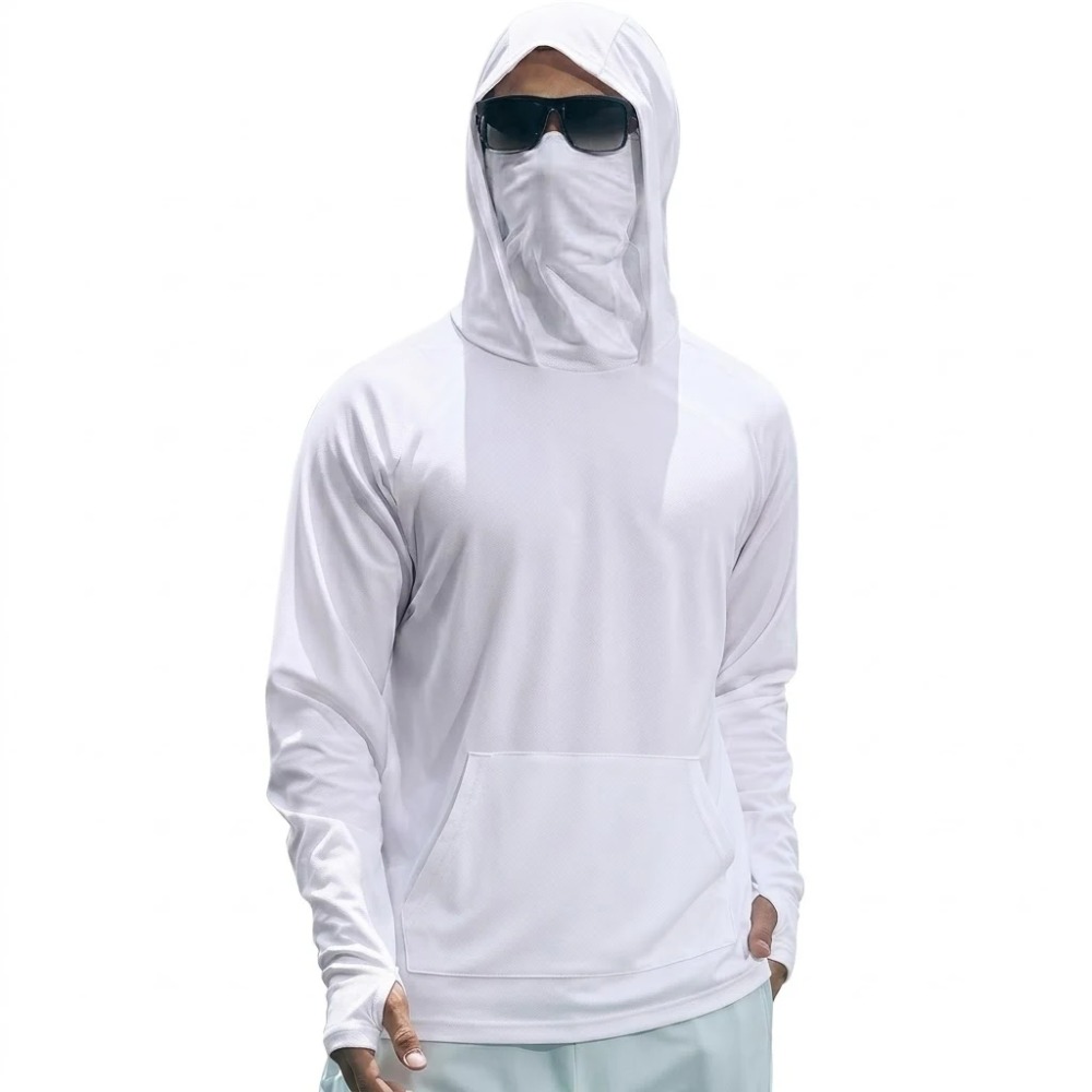 เสื้อยืดแขนยาวผู้ชาย UPF50+ สำ - Street Fashion Game บทวิจารณ์และราคา