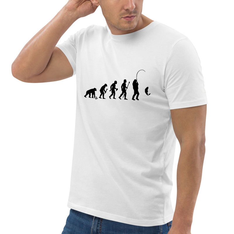 Fishing Evolution พิมพ์เสื้อยื - Street Fashion Evolution บทวิจารณ์และราคา